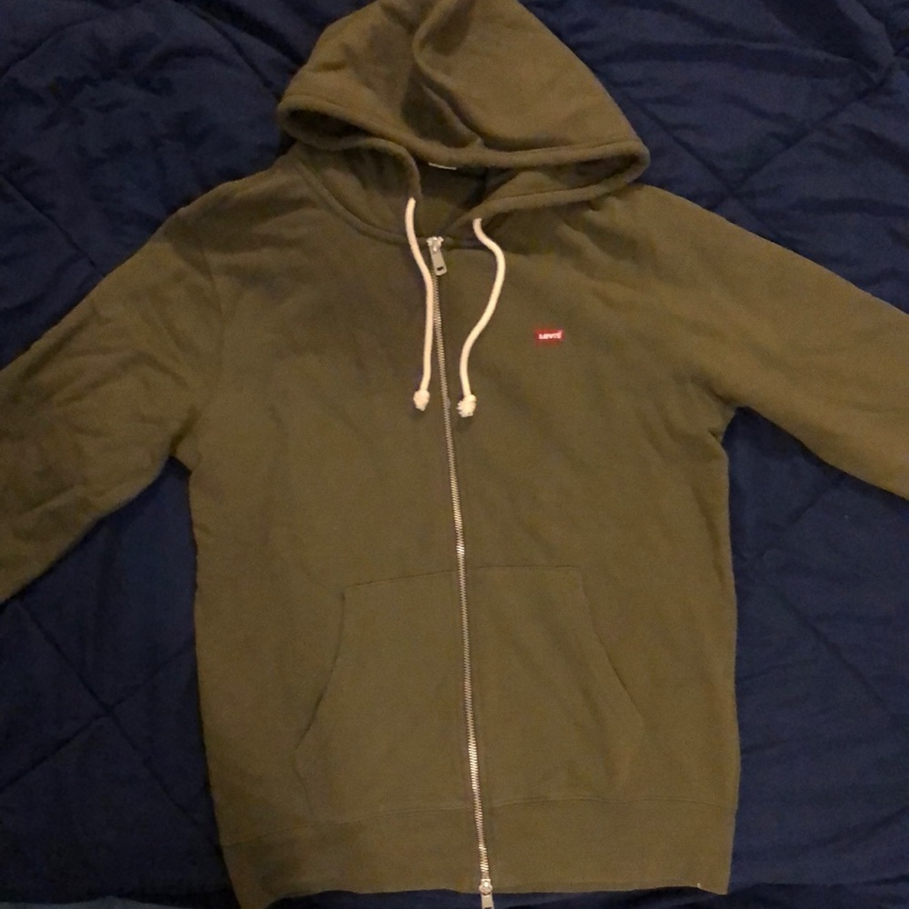Levis men's zip hoodie